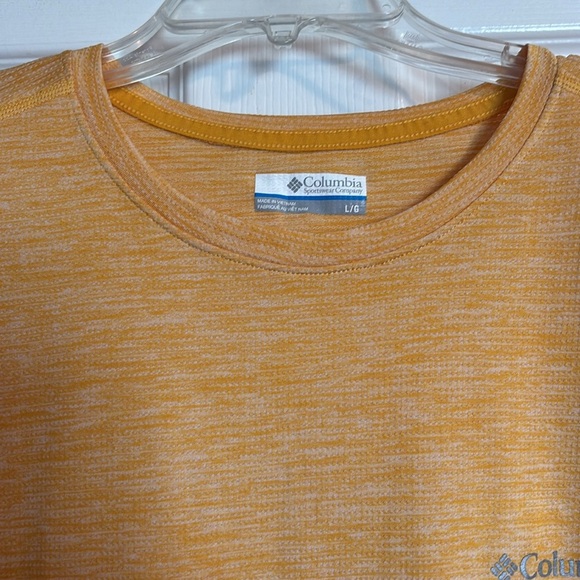 Columbia men’s orange short sleeve performance t-shirt size large - Picture 2 of 8